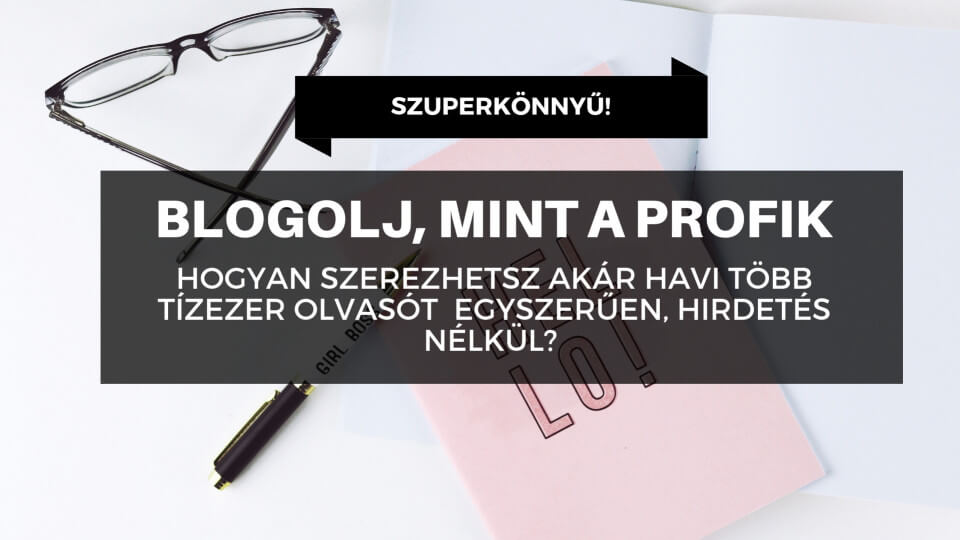 Blogolj, mint a profik